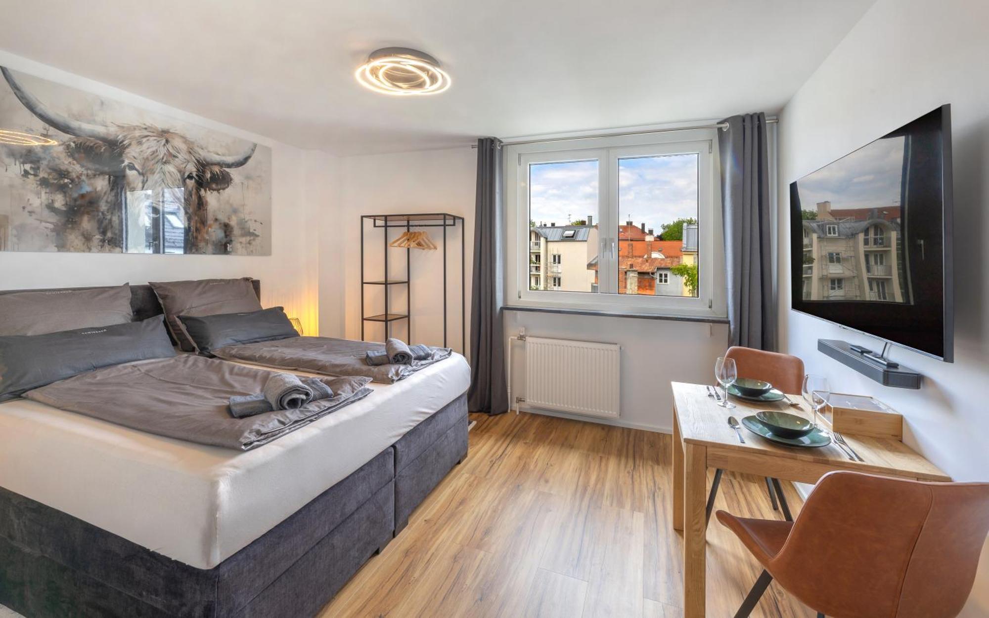 Sweethome - Super Zentral Und Modern, Kueche, Wifi München Exterior foto